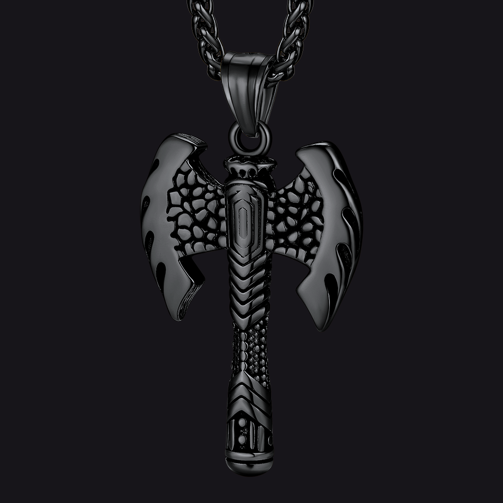Norse Viking Axe of Perun Necklace Amulet