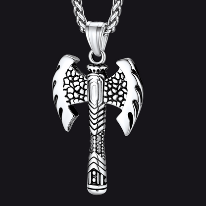 Norse Viking Axe of Perun Necklace Amulet