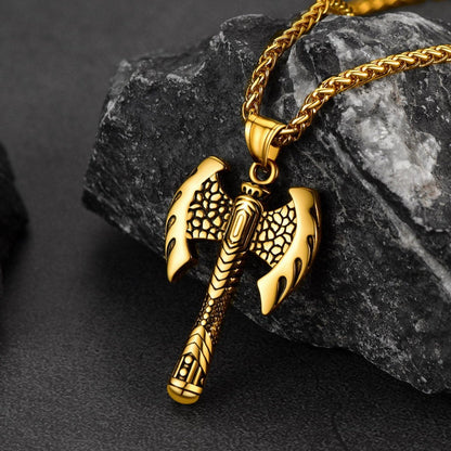 Norse Viking Axe of Perun Necklace Amulet
