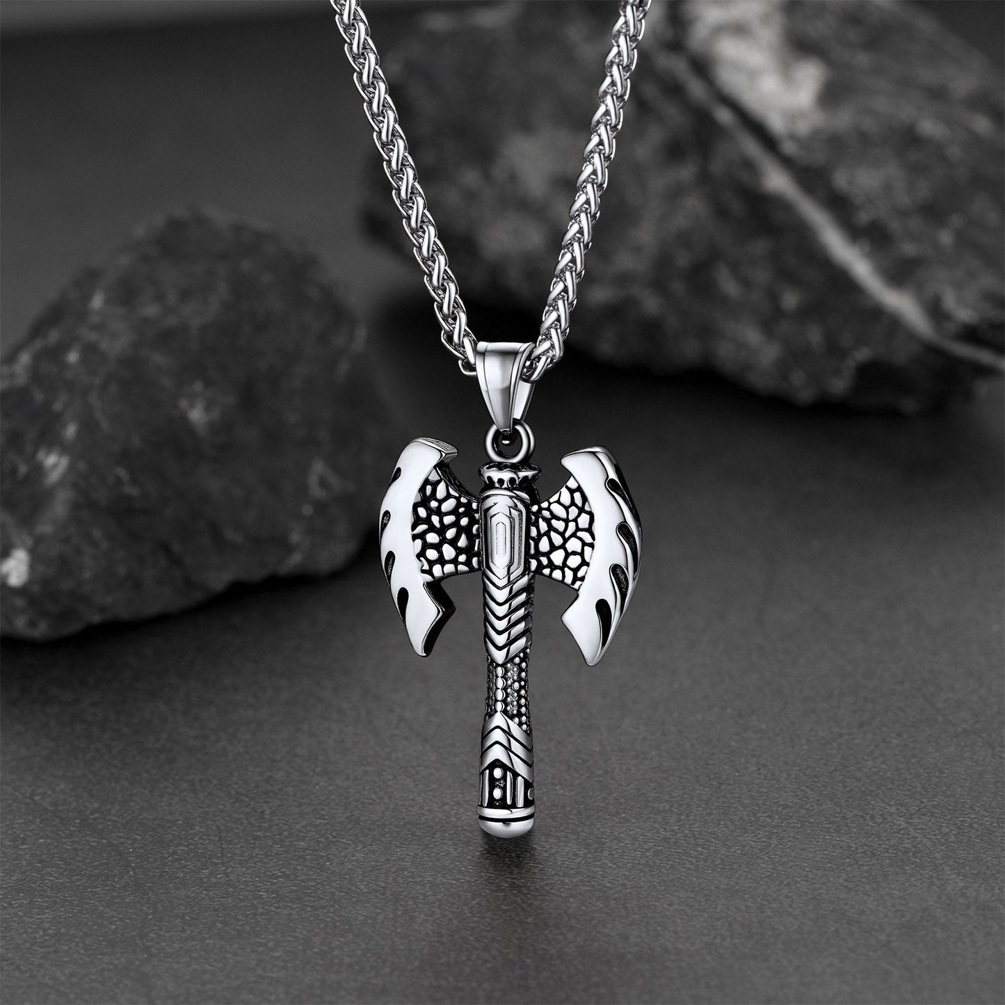 Norse Viking Axe of Perun Necklace Amulet