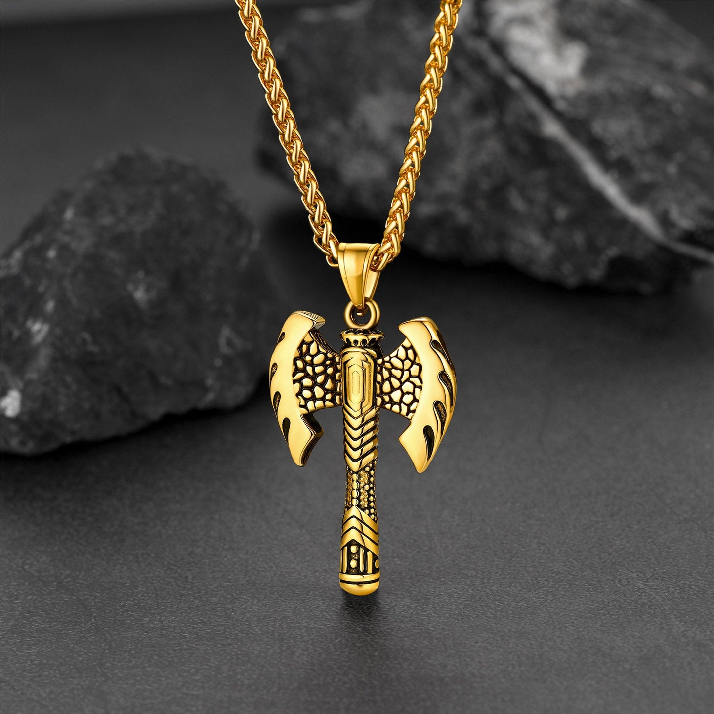 Norse Viking Axe of Perun Necklace Amulet