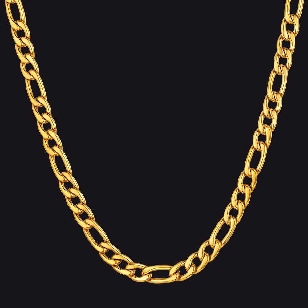 Figaro Link Chain Necklace for