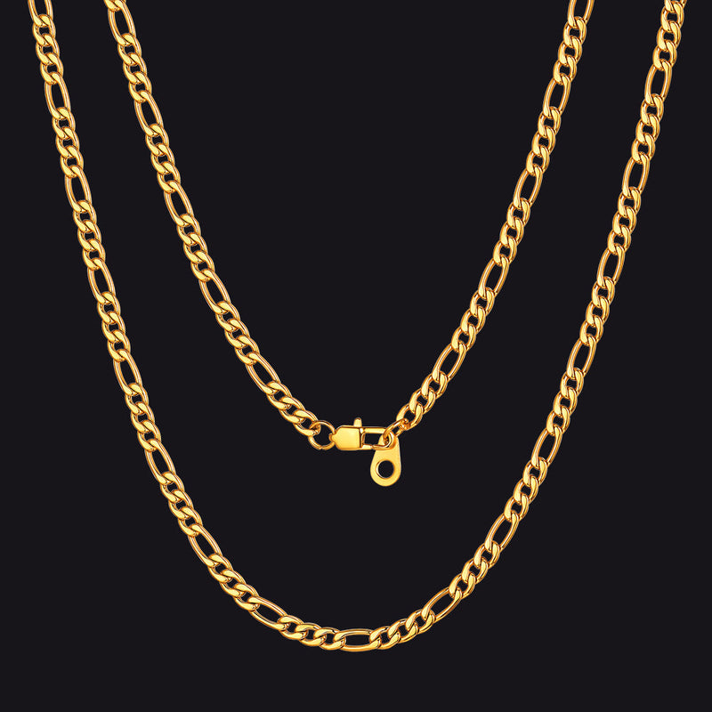Figaro Link Chain Necklace for