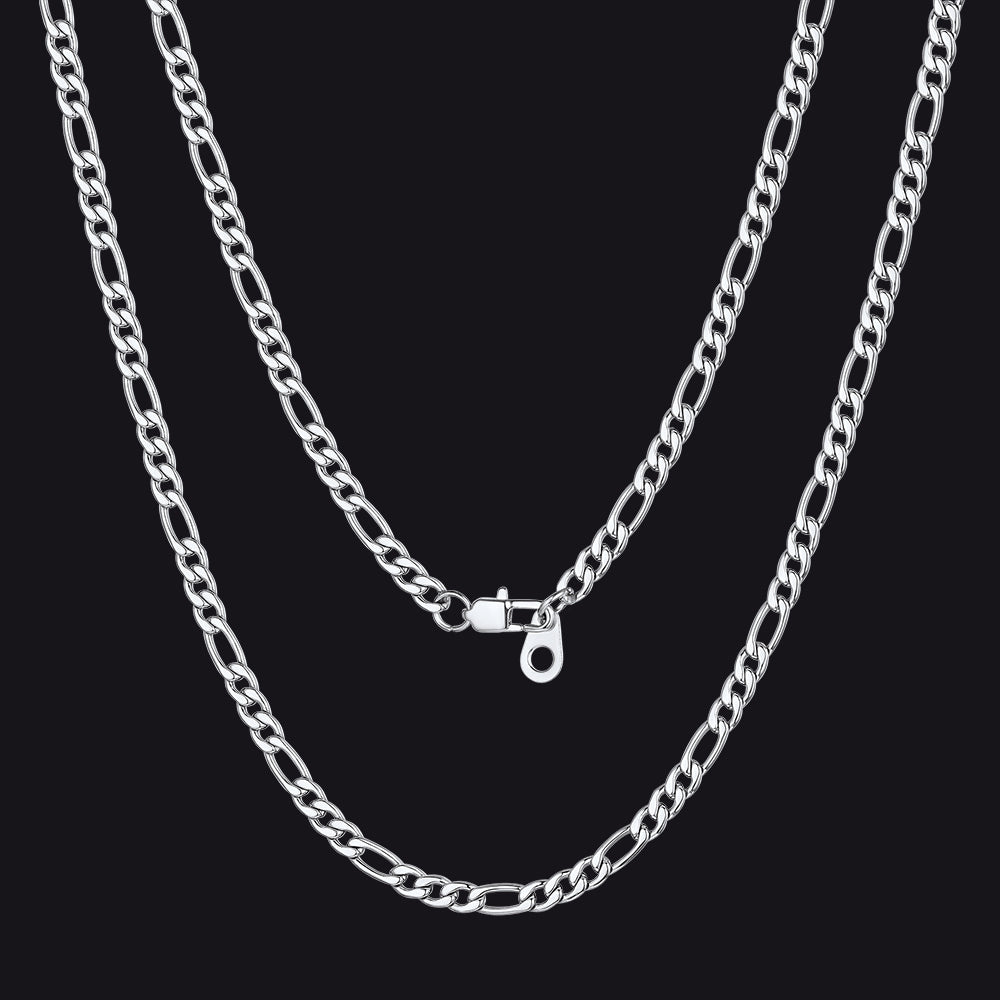 Figaro Link Chain Necklace for