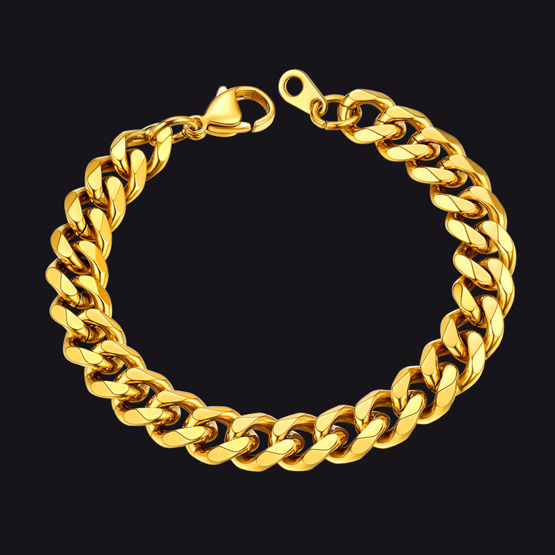 Chunky Cuban Link Chain Bracelets Gift for