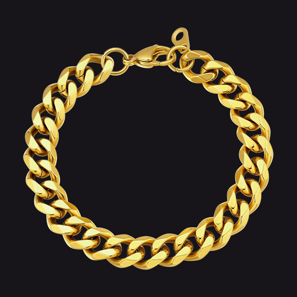 Chunky Cuban Link Chain Bracelets Gift for