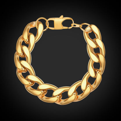 Flash Thick Chain Bracelet for