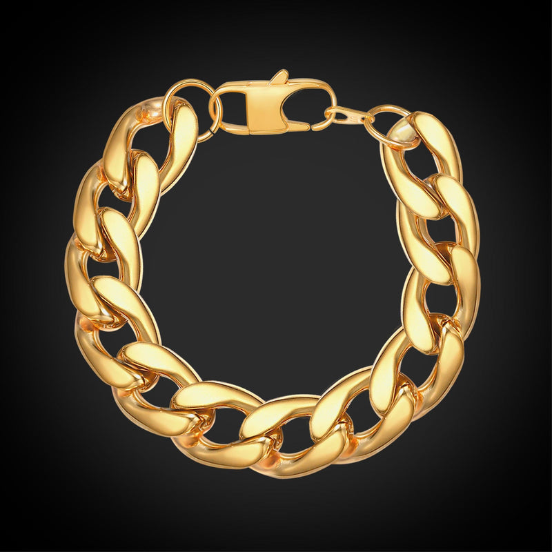 Flash Thick Chain Bracelet for