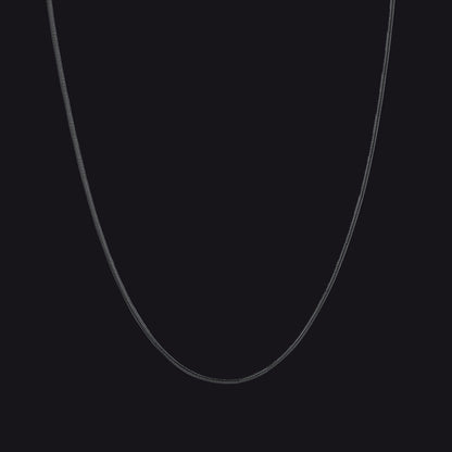Stainless Steel 1.2mm Slim Chain Necklace for
