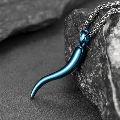 Cornicello Italian Horn Necklace Amulet Pendant