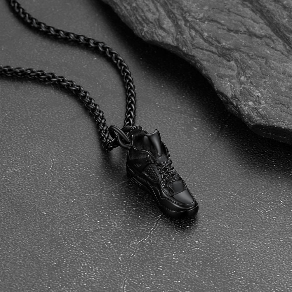 Sport Shoe Sneaker Necklace Pendant for