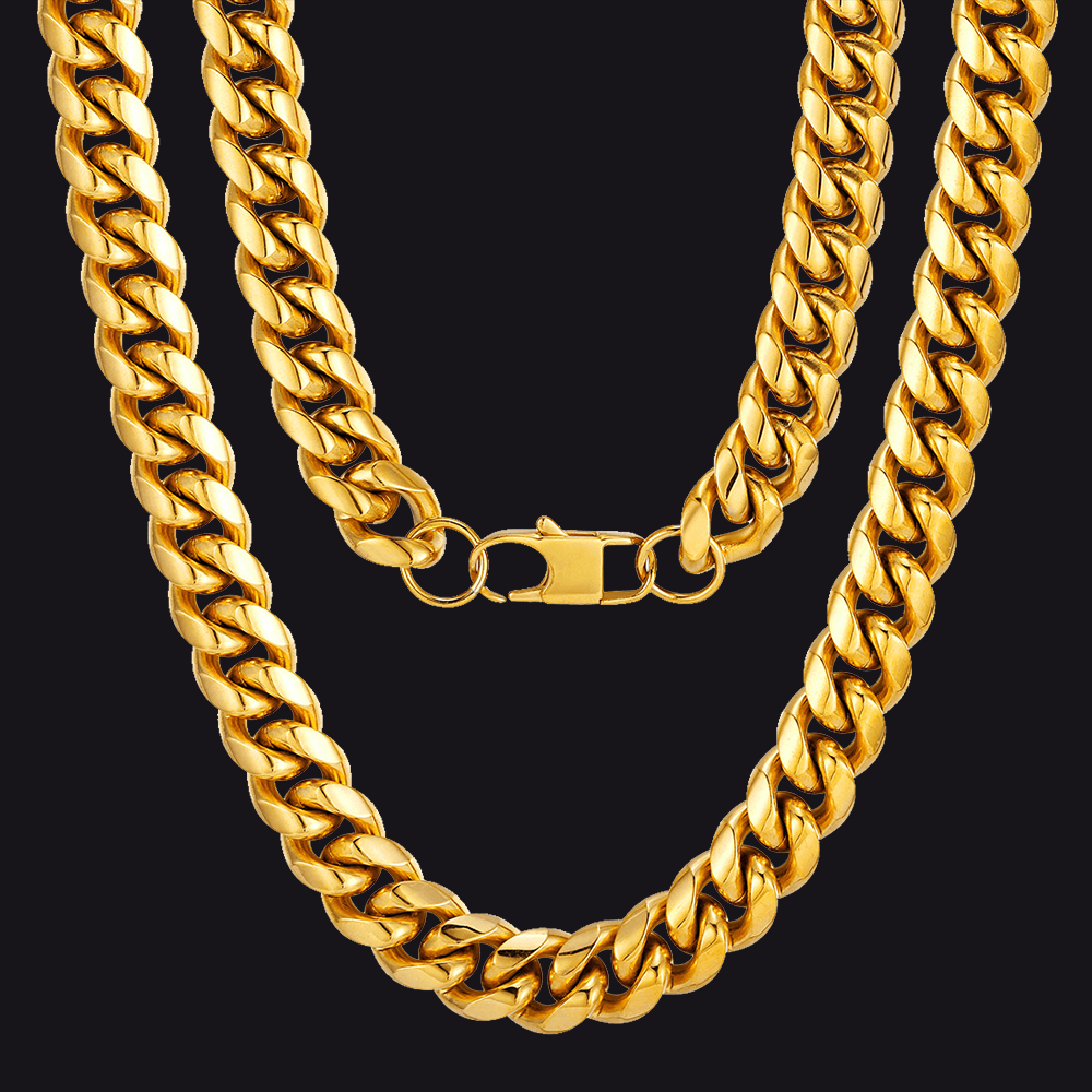 Chunky Heavy Miami Cuban Link Chain Necklace for