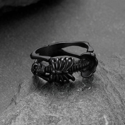 Gothic Cool Skull Rings Halloween Jewellery for