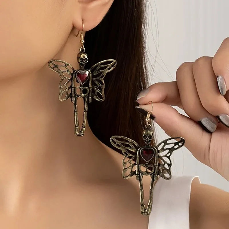 Skeleton Earrings