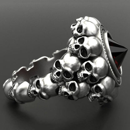 Retro Skull Ring