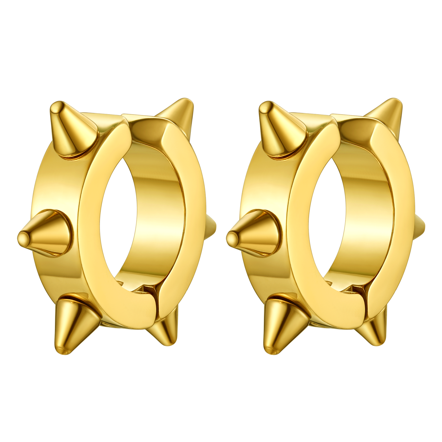 Flash Hook Hedgehog Ear Clip Earrings for