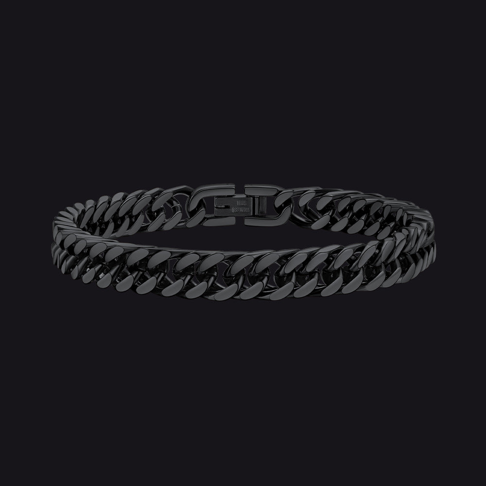 Thick Cuban Link Bracelet for in Stainless Steel