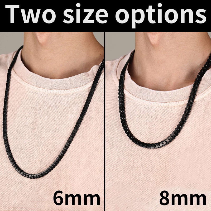 Thick Cuban Chain Stainless Steel Link Necklace for