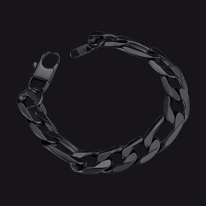 Figaro Link Bracelet for in Stainless Steel