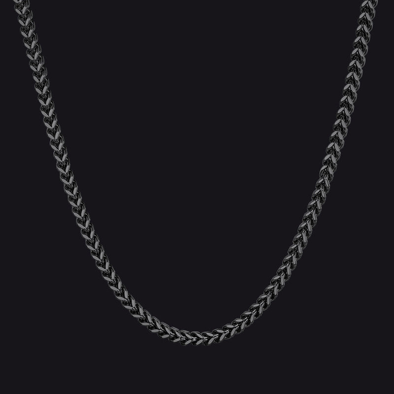 Franco Chain Link Stainless Steel Necklace for