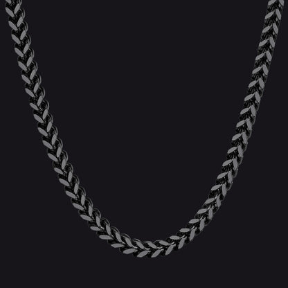 Franco Chain Link Stainless Steel Necklace for