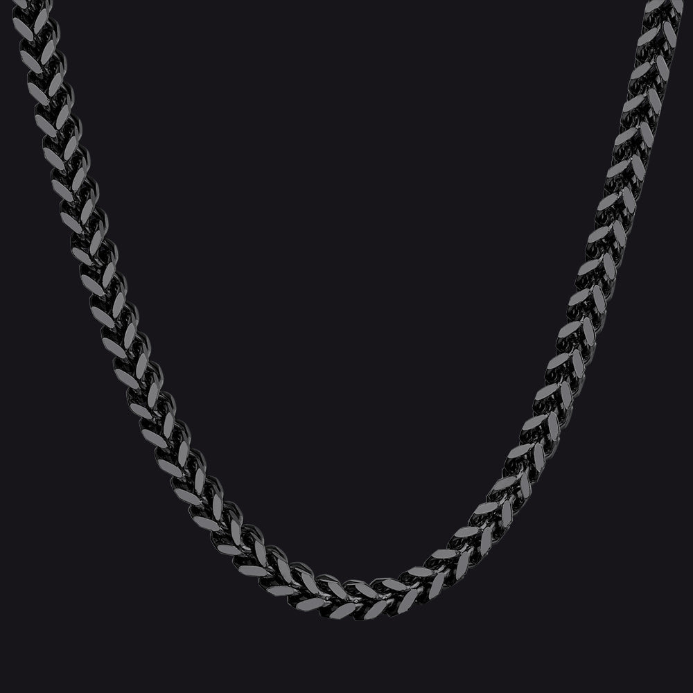 Franco Chain Link Stainless Steel Necklace for