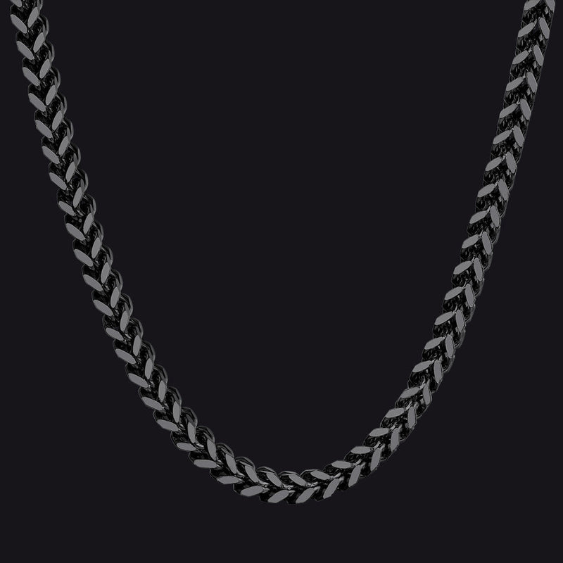 Franco Chain Link Stainless Steel Necklace for