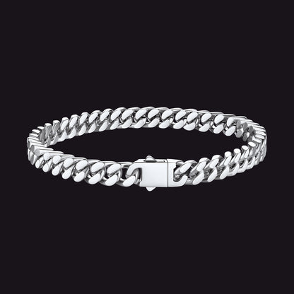 Miami Cuban Chain Bracelet 5/7/9/12mm Width Birthday Gift for