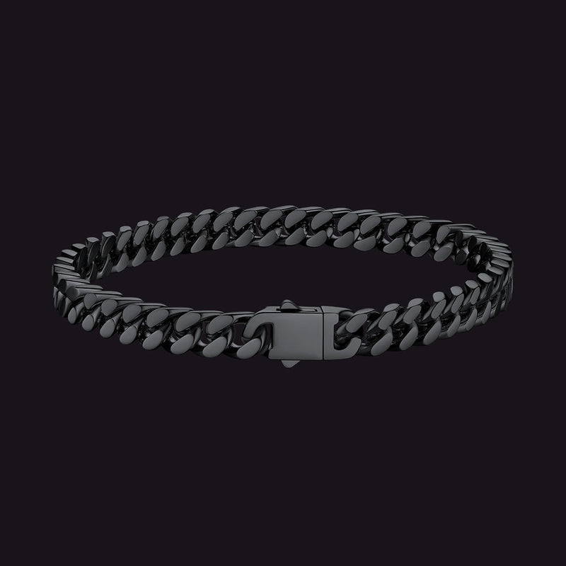 Miami Cuban Link Chain Bracelet 5/7/9/12mm Width for