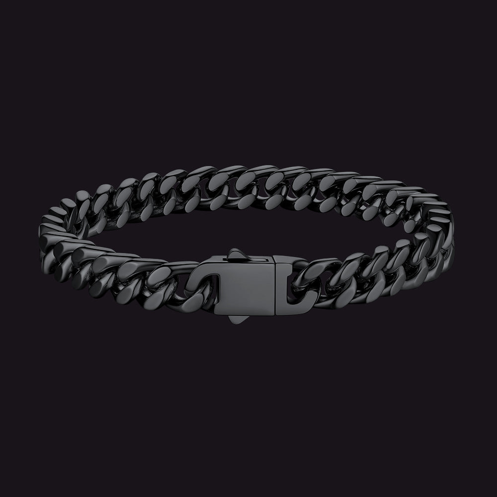 Miami Cuban Chain Bracelet 5/7/9/12mm Width Birthday Gift for