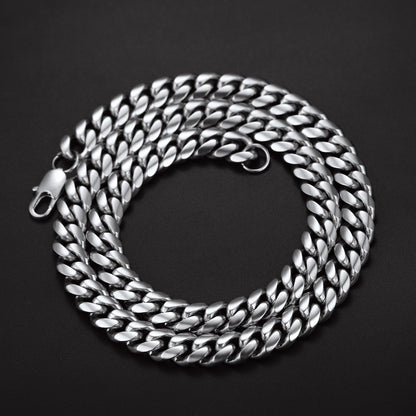 Chunky Heavy Miami Cuban Link Chain Necklace for
