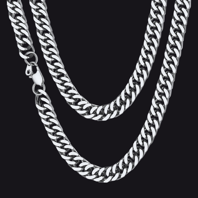 Heavy Miami Cuban Link Chain Necklace for