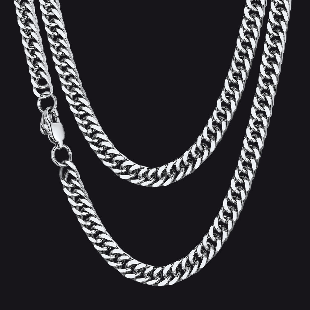 Heavy Miami Cuban Link Chain Necklace for