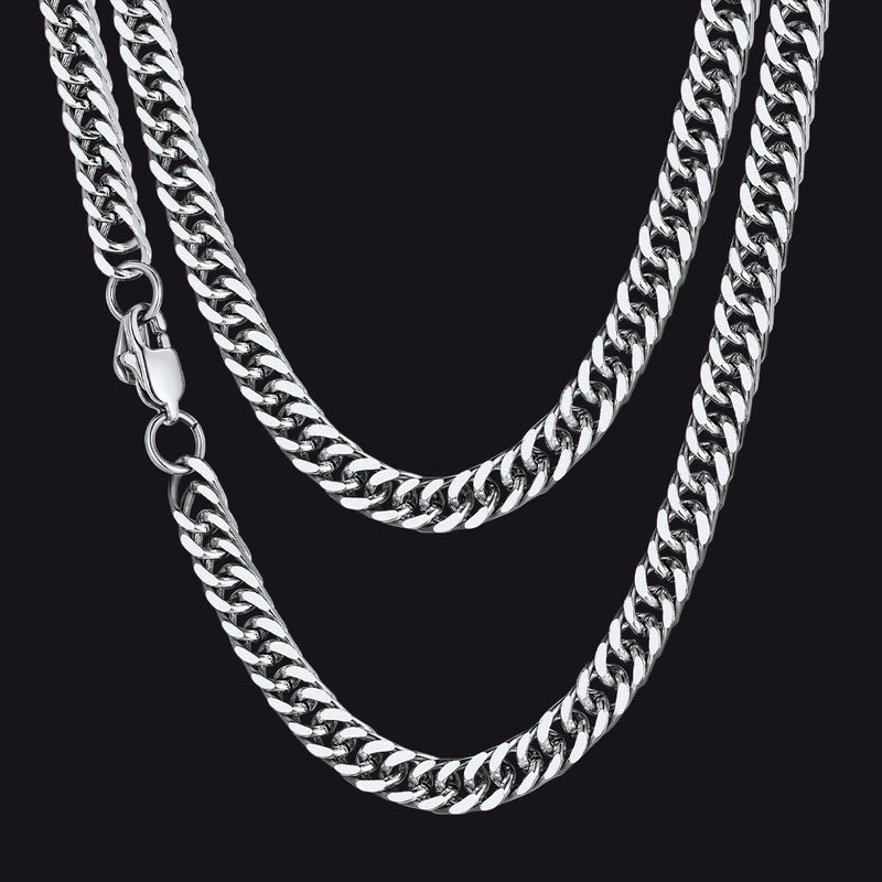 Heavy Miami Cuban Link Chain Necklace for
