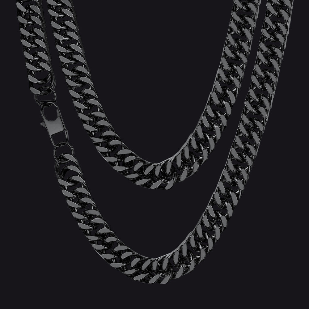 Heavy Miami Cuban Link Chain Necklace for