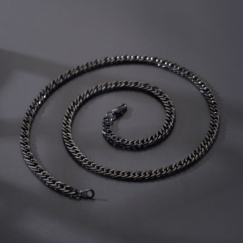 Heavy Miami Cuban Link Chain Necklace for