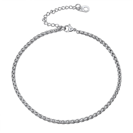 Stainless Steel Chain Anklets for