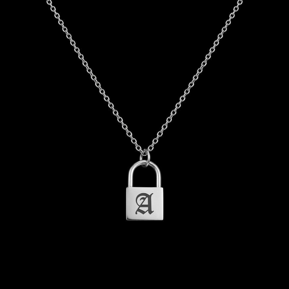 Gothic Lock Necklace