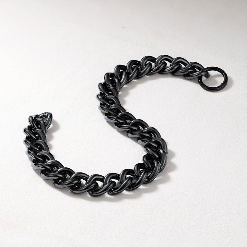 23mm Wide Chain Choker Necklace for