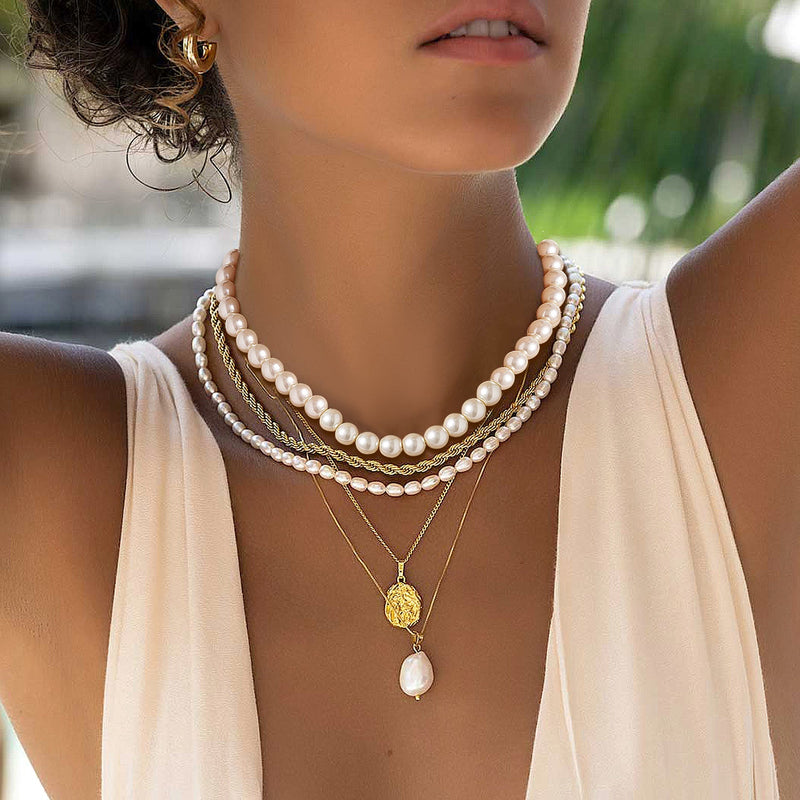 Freshwater Pearl Choker Necklace for