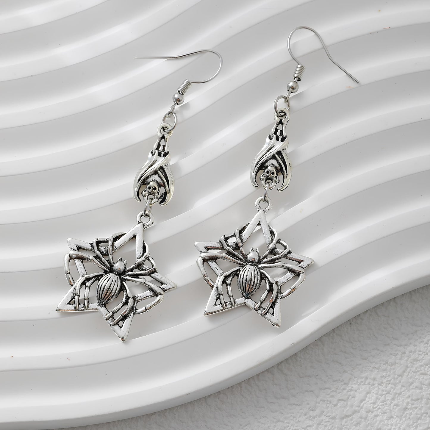 Gothic Sigil of the Dark Earrings
