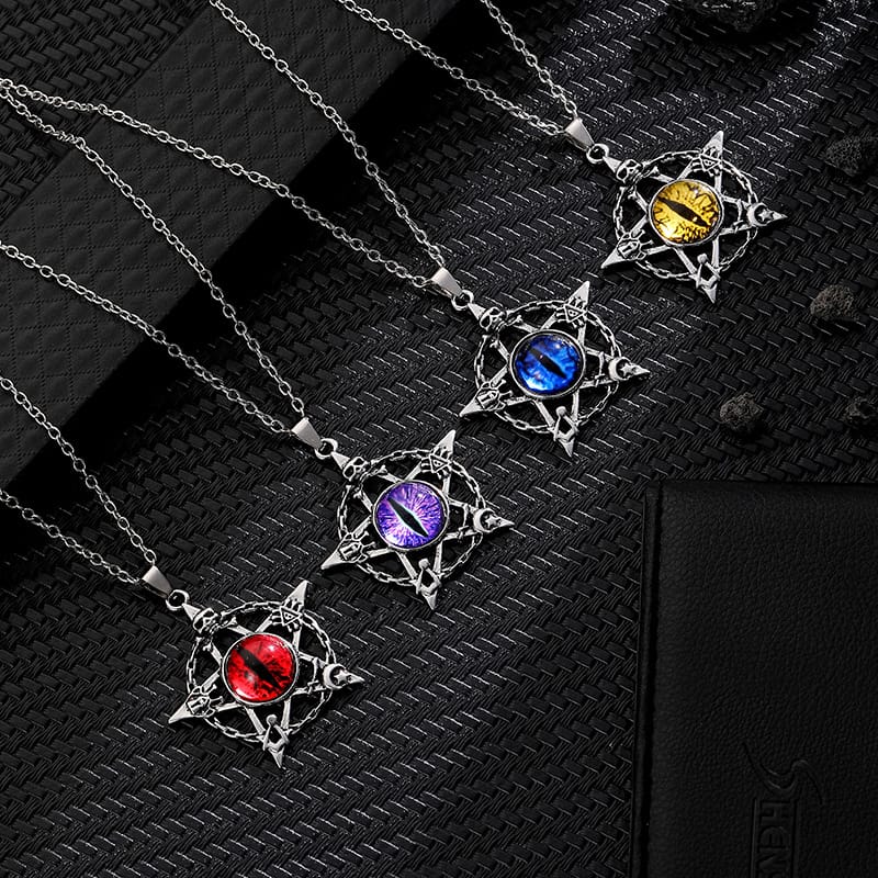 Pentacle of the Dragon’s Gaze Necklace
