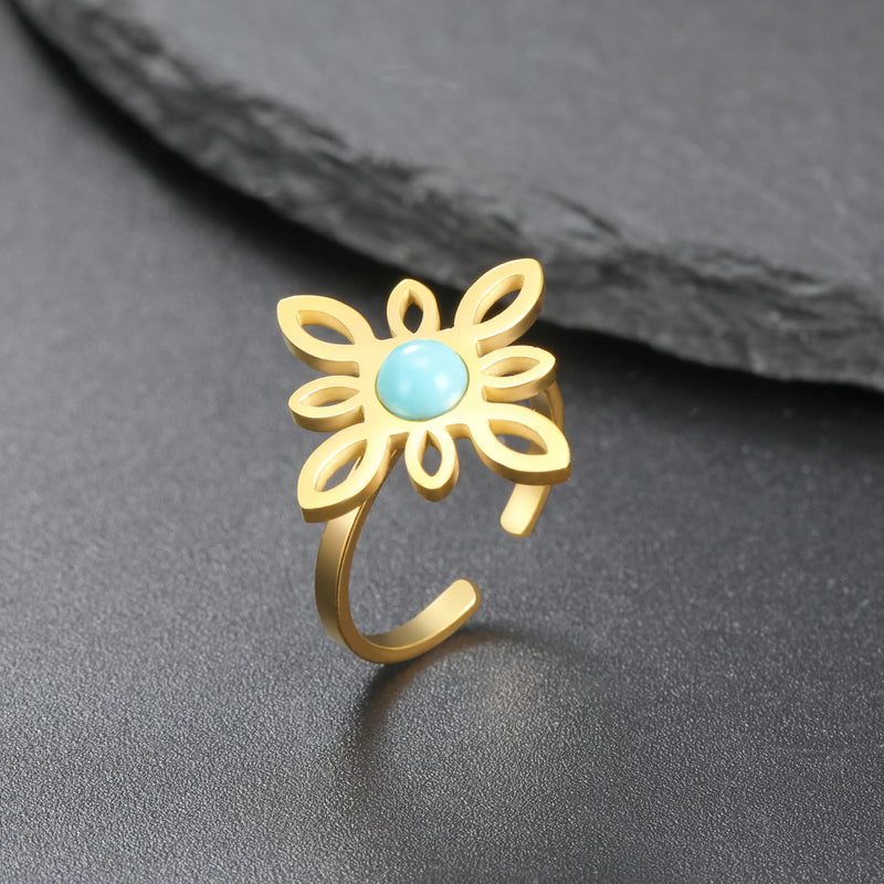 Sacred Witches Knot Bloom Ring