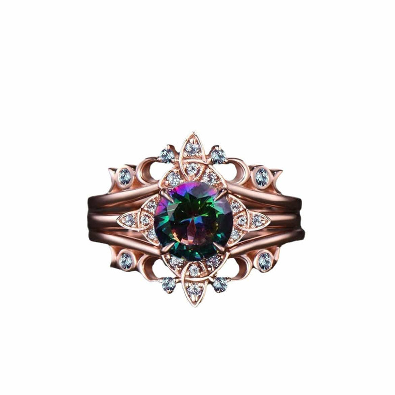 Rainbow Magick Trinity Ring