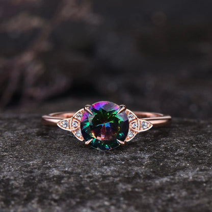 Rainbow Magick Trinity Ring