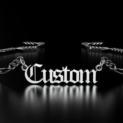 Old English Personalized Necklace