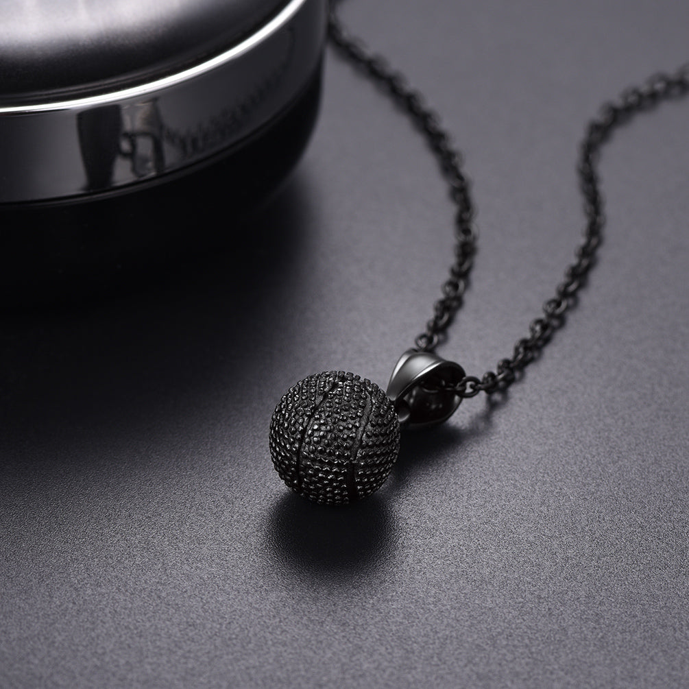 Basketball Necklace Sports Pendants for Ball Fans