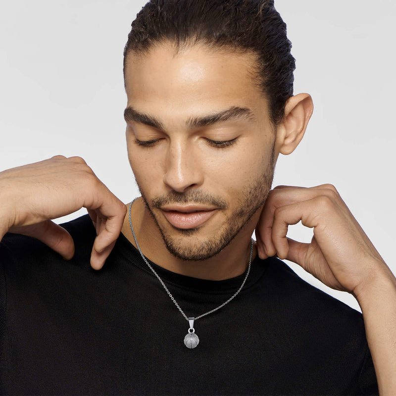 Basketball Necklace Sports Pendants for Ball Fans