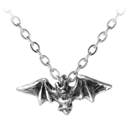 Kiss of the Night Bat Pendant by Alchemy Gothic