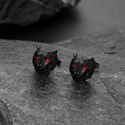 Flash Tiger Stud Earrings for
